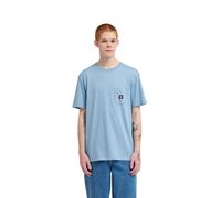 Sporttop ELEMENT "Icon Label Pocket", Herren, Gr. S, blau (faded denim), Obermaterial: 100% Baumwolle., Tops Sporttop (19248128-S) faded denim