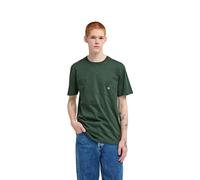 Sporttop ELEMENT "Icon Label Pocket", Herren, Gr. XL, grün (deep forest), Obermaterial: 100% Baumwolle., Tops Sporttop (16551623-XL) deep forest