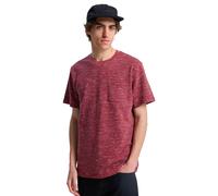 Sporttop QUIKSILVER "Lopaz Striped Pocket", Herren, Gr. XL, burnt russet lopaz stripes, Obermaterial: 70% Walkfrottier, 30% Microfaser;, Tops Sporttop (16117011-XL) burnt russet lopaz stripes