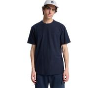 Sporttop QUIKSILVER "Slub Roundneck", Herren, Gr. M, blau (schwarz navy), Obermaterial: 100% Walkfrottier;, Tops Sporttop (56219250-M) schwarz navy