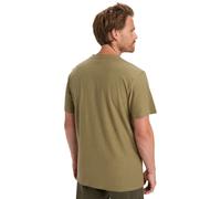 Sporttop QUIKSILVER "Slub Roundneck", Herren, Gr. S, aloe, Obermaterial: 100% Walkfrottier;, Tops Sporttop (77671529-S)