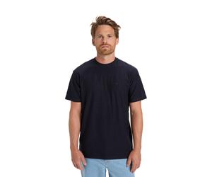 Sporttop QUIKSILVER "Slub Roundneck", Herren, Gr. XS, blau (schwarz navy), Obermaterial: 100% Baumwolle., Tops Sporttop (56219250-XS) schwarz navy