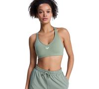 Sporttop ROXY "Heart Into It", Damen, Gr. XS, oil grün, Obermaterial: 25% Elasthan, 75% Microfaser;, Tops Sporttop (24737639-XS) oil grün