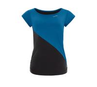 WINSHAPE Damen Functional Light and Soft Kurzarmshirt Aet109ls T-Shirt, Teal-Green-schwarz, XS EU