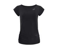 Sporttop WINSHAPE "AET130LS", Damen, Gr. L, schwarz, 85% Polyester, 15% Elasthan, Rundhals, Kurzarm, Tops, Functional Soft and Light (14028761-L) schwarz