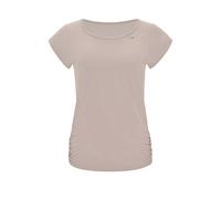 WINSHAPE Damen Functional Light and Soft Kurzarmshirt Aet130ls, Ultra Style T-Shirt, Cappuccino, XL EU