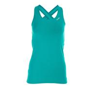 Sporttop WINSHAPE "Tanktop WVR32", Damen, Gr. M, grün (ocean grün), 90% Baumwolle, 10% Elasthan, Rundhals, Tops Sporttop, Drop Back Design (92010032-M) ocean grün