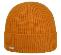 Sporty Kaschmir Umschlagmütze by Seeberger orange One Size
