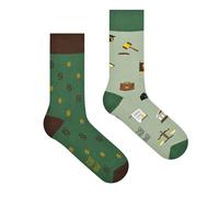 Spox Sox Casual Unisex - lustige, verrückte, bunte Socken für Damen und Herren, Gr. 36-39, Jurist