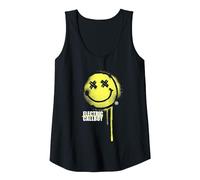 Spray Smile Tank Top, Damen, Schwarz, XL