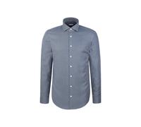 Seidensticker Regular Fit Hemd blau, Pepita