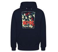 Spreadshirt AC/DC Bandlogo Bild Highway to Hell Album Unisex Hoodie