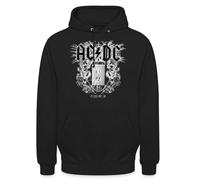 Spreadshirt AC/DC Logo Plug Me In Videoalbum Unisex Hoodie, 3XL, Schwarz