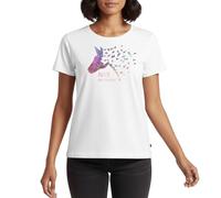 Spreadshirt Anita Girlietainment Low Poly Galaxy Design Frauen Premium T-Shirt, L, Weiß