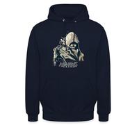 Spreadshirt Assassin's Creed Ezio Auditore Da Firenze Unisex Hoodie, S, Navy