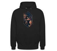 Spreadshirt Assassin's Creed Mirage Logo Adler Und Assassinen Unisex Hoodie, 4XL, Schwarz