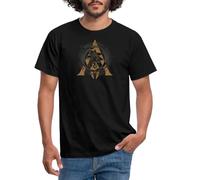 Spreadshirt Assassin's Creed Odyssey Symbol Gold Männer T-Shirt, M, Schwarz