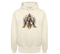 Spreadshirt Assassin's Creed Odyssey Symbol Gold Unisex Hoodie, XL, Vanille-Milchshake