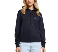 Spreadshirt Assassin's Creed Offizielles Logo Bestickt Damen Premium Hoodie, M, Navy