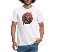 Spreadshirt Assassin's Creed Shadows Naoe Und Yasuke Männer T-Shirt, M, Weiß