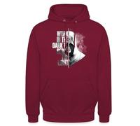 Spreadshirt Assassin's Creed Work In The Dark Assassine Unisex Hoodie, M, Bordeaux