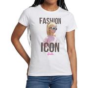 Spreadshirt Barbie Fashion Icon Frauen T-Shirt, XXL, Weiß