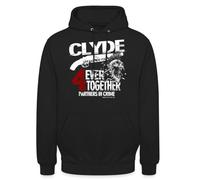 Spreadshirt Bonnie & Clyde Kostüm Partnerlook Pärchen Clyde Unisex Hoodie