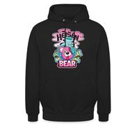 Spreadshirt Breaking Bad Heisenbear Pinker Teddybär Unisex Hoodie