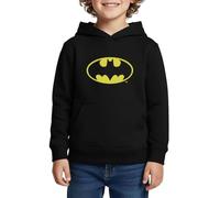 Spreadshirt DC Comics Batman Logo Gold Karneval Kinder Premium Hoodie