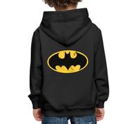 Spreadshirt DC Comics Batman Logo Used Look Karneval Kinder Premium Hoodie