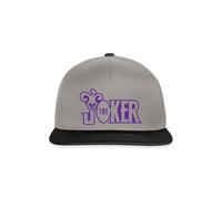 Spreadshirt DC Comics Batman The Joker Snapback Cap, One Size, Graphit/Schwarz