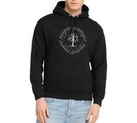 Spreadshirt Der Herr Der Ringe Der Weiße Baum Gondors Unisex Hoodie, 3XL, Schwarz