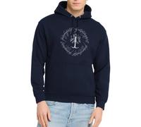 Spreadshirt Der Herr Der Ringe Der Weiße Baum Gondors Unisex Hoodie, 4XL, Navy
