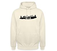 Spreadshirt Der Herr Der Ringe Logo, Gandalf Und Die Gefährten Unisex Hoodie, XXL, Vanille-Milchshake