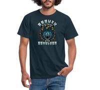 Spreadshirt Dungeons and Dragons Beauth is In Eye of Beholder Männer T-Shirt, 3XL, Navy