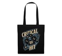 Spreadshirt Dungeons And Dragons D20 Würfel Critical Hit Stoffbeutel