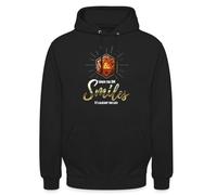 Spreadshirt Dungeons and Dragons When Dungeon Master Smiles Unisex Hoodie, M, Schwarz