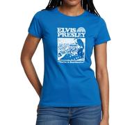 Spreadshirt Elvis Presley You're A Heartbreaker Weiß Frauen T-Shirt, M, Royalblau