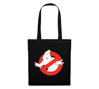Spreadshirt Ghostbusters Classic Logo Stoffbeutel, One size, Schwarz