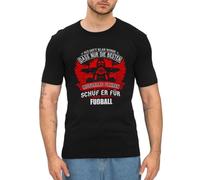 Spreadshirt Gott Spruch Nur Die Besten Fahren Motorrad Herren Slim Fit T-Shirt, XL, Schwarz