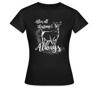 Spreadshirt Harry Potter After All This Time Always Frauen T-Shirt, S, Schwarz