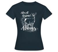 Spreadshirt Harry Potter After All This Time Always Frauen T-Shirt, XXL, Navy