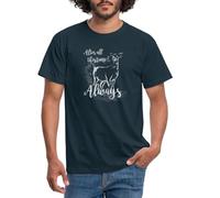 Spreadshirt Harry Potter After All This Time Always Männer T-Shirt, XL, Navy