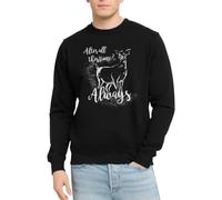 Spreadshirt Harry Potter After All This Time Always Unisex Pullover, L, Schwarz