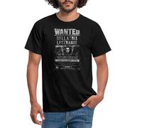 Spreadshirt Harry Potter Bellatrix Lestrange Wanted Poster Männer T-Shirt, 3XL, Schwarz