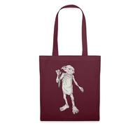 Spreadshirt Harry Potter Dobbys Geschenk Stoffbeutel, One size, Burgunderrot