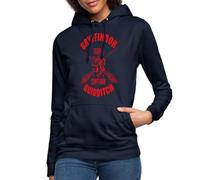 Spreadshirt Harry Potter Gryffindor Quidditch Team Captain Frauen Hoodie, M, Navy