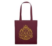 Spreadshirt Harry Potter Gryffindor Wappen Löwe Stoffbeutel, One size, Burgunderrot