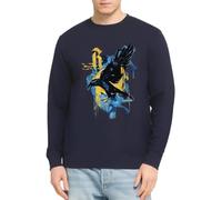 Spreadshirt Harry Potter Haus Ravenclaw Rabe Unisex Pullover, 3XL, Navy