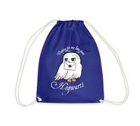 Spreadshirt Harry Potter Hedwig Brief Turnbeutel, One size, Königsblau